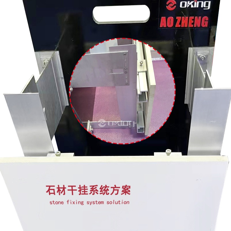 Support Wall Support Aluminium Alloym Bracket enim Stone Cladending System
